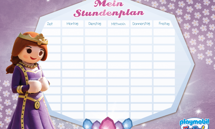 Prinzessin Stundenplan