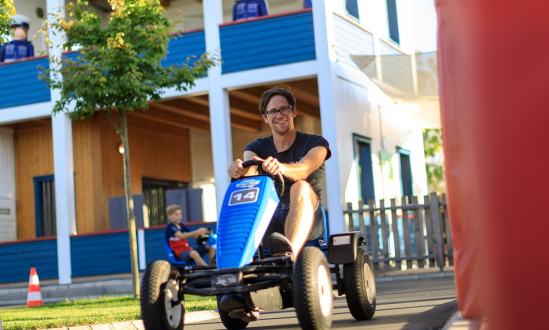 Police Station with GoKart Course