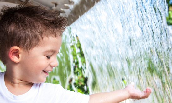 Wasserspielplatz