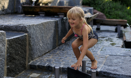 Wasserspielplatz