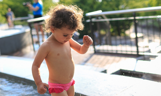 Wasserspielplatz