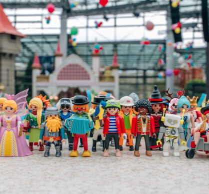 Fröhliches Faschingstreiben im PLAYMOBIL-FunPark