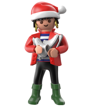 Altenburg, Germany. 26th Nov, 2019. Oversized Playmobil figures can be seen  in the exhibition Playmobil Winter Magic in the Residenzschloss  Altenburg. From 1 December to 15 March 2020, visitors can marvel at over  5000 installed figures and over