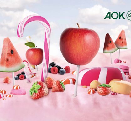 Sweet world - fruity experience: Win great prizes with AOK Bayern